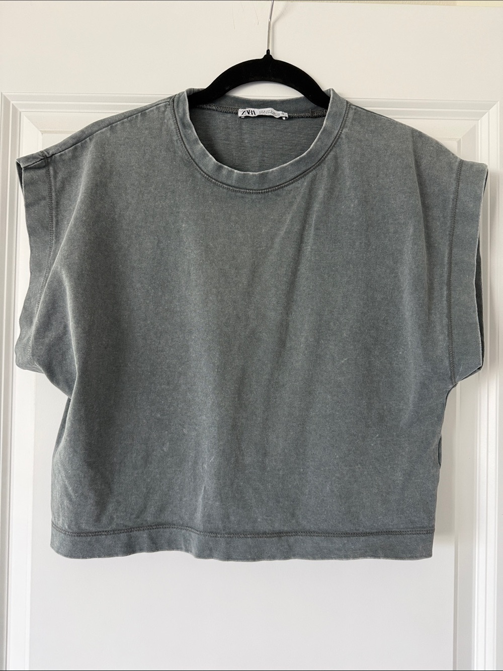 3/$25 Zara gray washed effect t-shirt